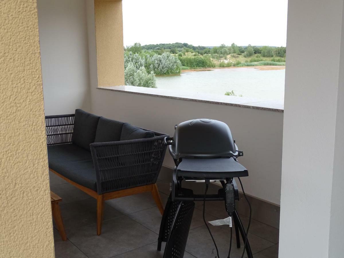Feriendomizil Am Stoermthaler See, Lagovida, Leipziger Neuseenland, Grosspoesna, Privatstrand Bagian luar foto