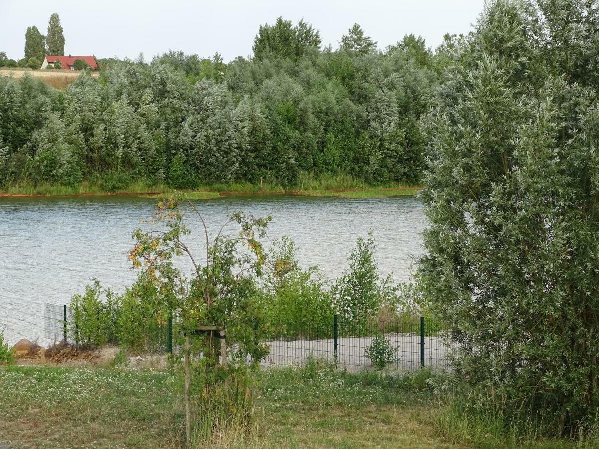 Feriendomizil Am Stoermthaler See, Lagovida, Leipziger Neuseenland, Grosspoesna, Privatstrand Bagian luar foto