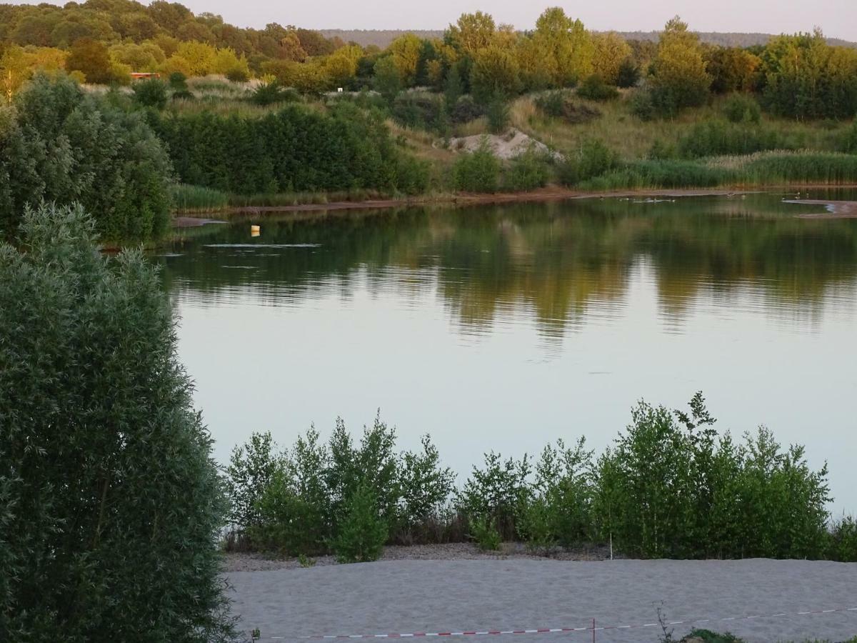 Feriendomizil Am Stoermthaler See, Lagovida, Leipziger Neuseenland, Grosspoesna, Privatstrand Bagian luar foto