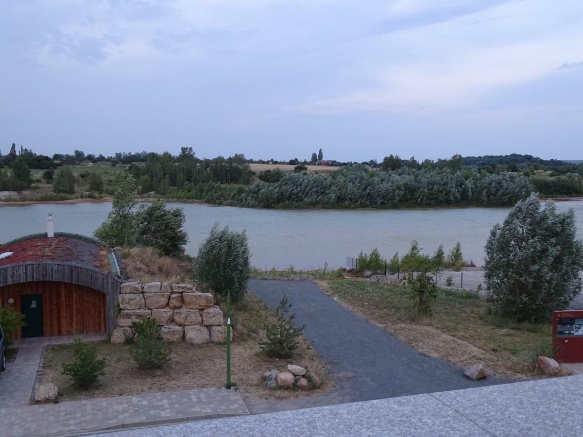 Feriendomizil Am Stoermthaler See, Lagovida, Leipziger Neuseenland, Grosspoesna, Privatstrand Bagian luar foto
