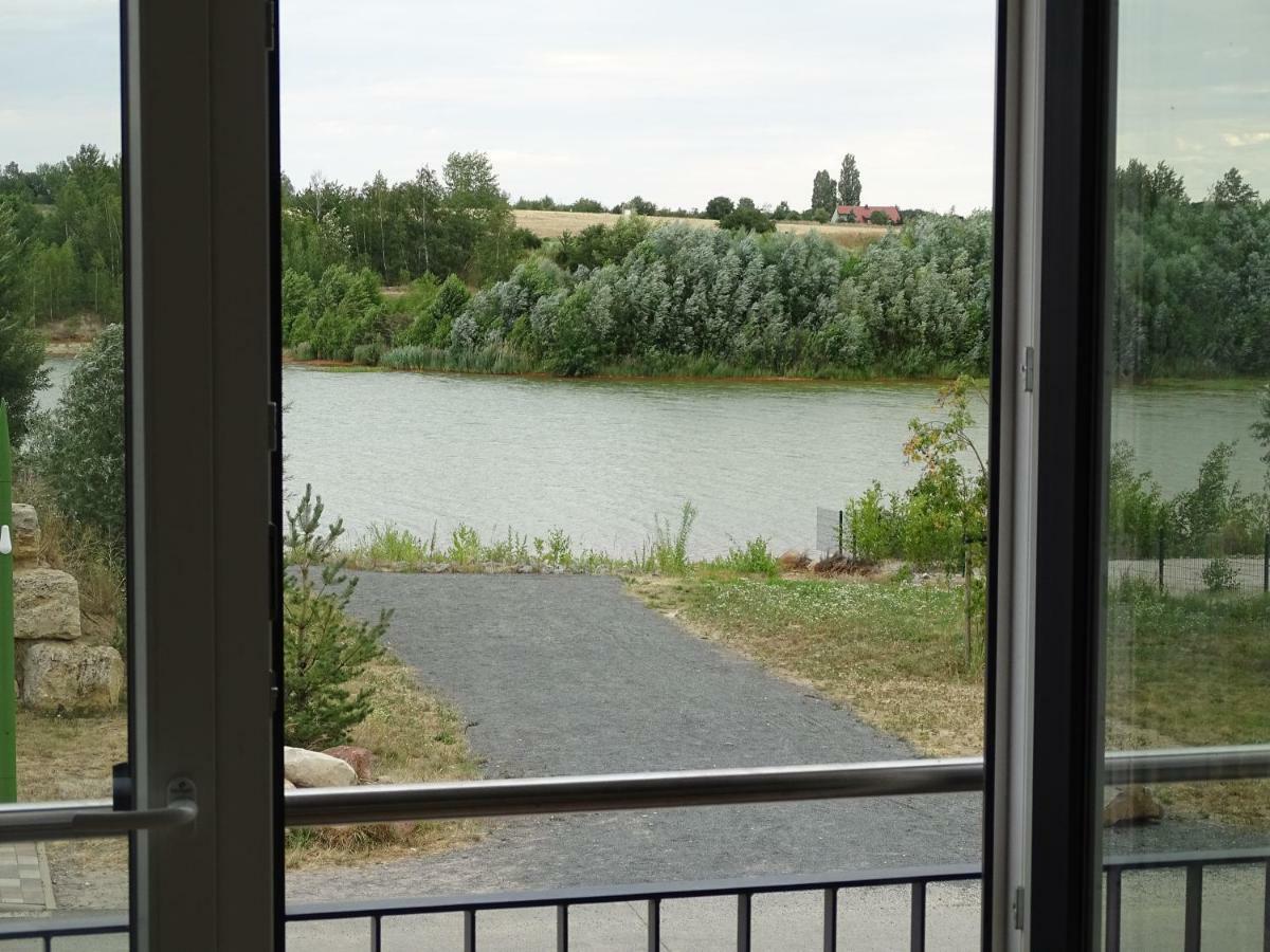 Feriendomizil Am Stoermthaler See, Lagovida, Leipziger Neuseenland, Grosspoesna, Privatstrand Bagian luar foto