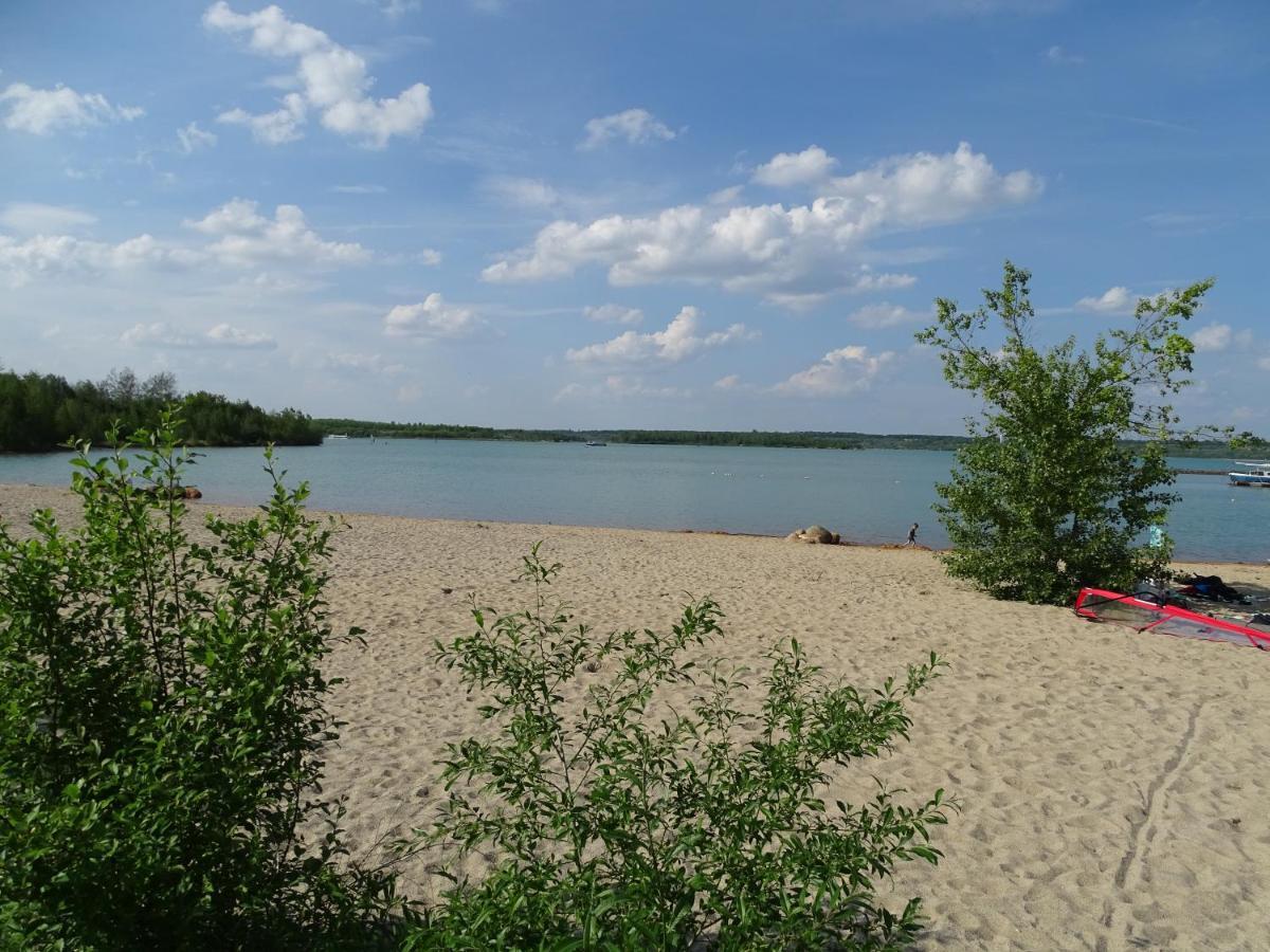 Feriendomizil Am Stoermthaler See, Lagovida, Leipziger Neuseenland, Grosspoesna, Privatstrand Bagian luar foto