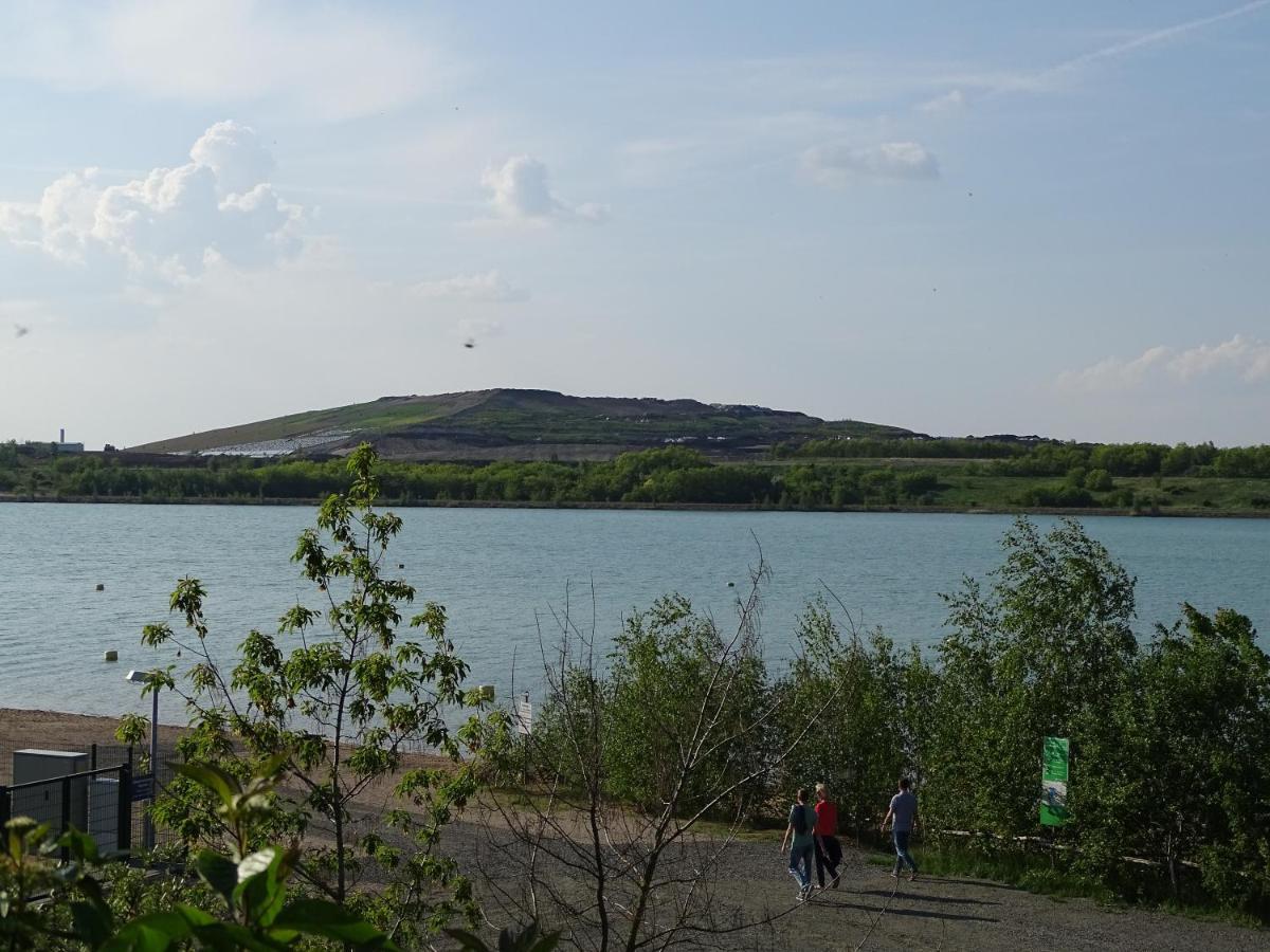 Feriendomizil Am Stoermthaler See, Lagovida, Leipziger Neuseenland, Grosspoesna, Privatstrand Bagian luar foto
