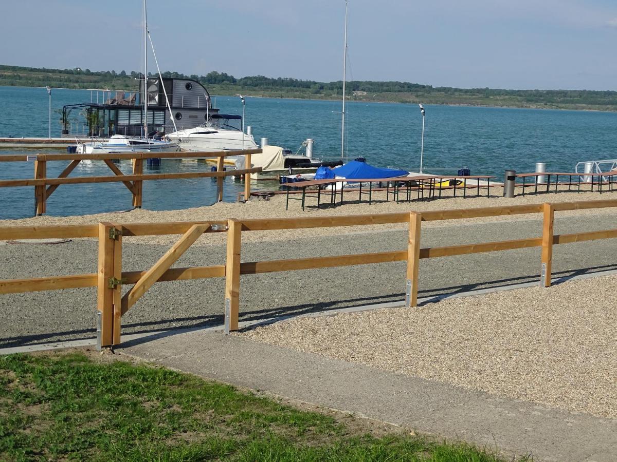 Feriendomizil Am Stoermthaler See, Lagovida, Leipziger Neuseenland, Grosspoesna, Privatstrand Bagian luar foto