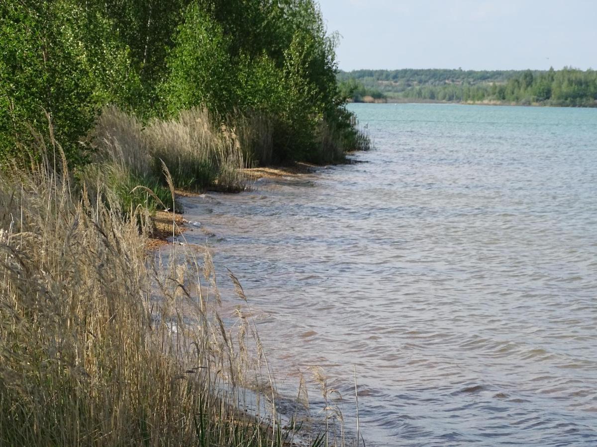 Feriendomizil Am Stoermthaler See, Lagovida, Leipziger Neuseenland, Grosspoesna, Privatstrand Bagian luar foto