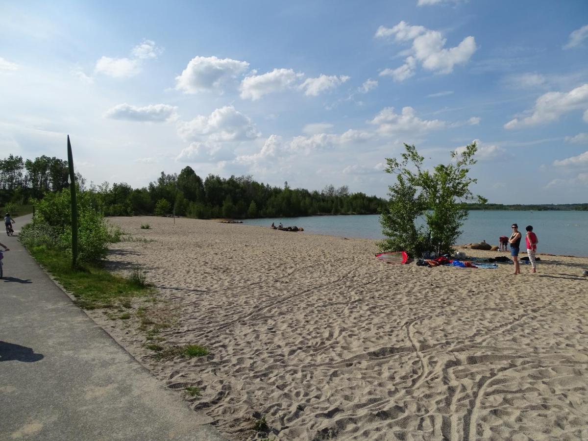 Feriendomizil Am Stoermthaler See, Lagovida, Leipziger Neuseenland, Grosspoesna, Privatstrand Bagian luar foto